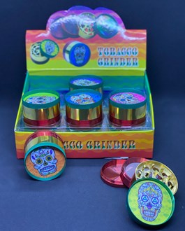 Rasta Skull Design Grinder