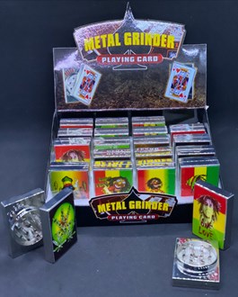 Playing Card Design 2 Part Grinder