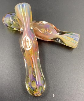Gold Fume Dot Chillum