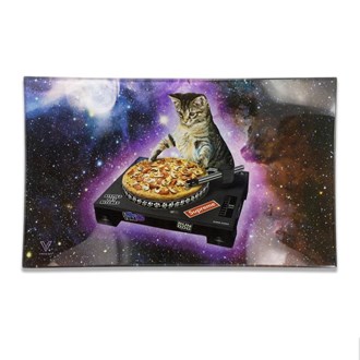 Pussy Vinyl Glass Tray