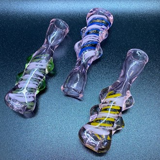 Pink Tube Dichro Chillum