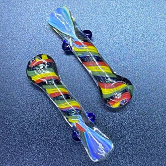Dichro & Rasta Line Chillum