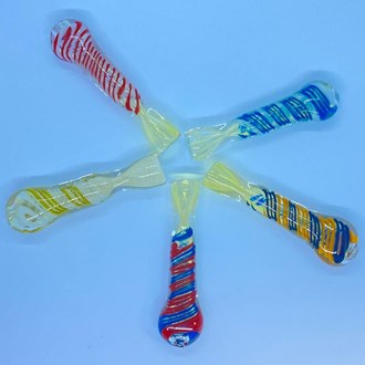 Mic Color Line Silver Fume Chillum