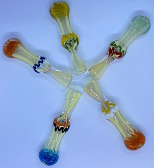 Flat Mouth Color Ribbon Chillum