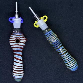 Glass Donut Design Nectar Collector